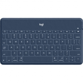 Logitech Keys-To-Go Rugged Keyboard - Wireless Connectivity - Blue - Scissors Keyswitch - Bluetooth Home, Brightness, 920-010040