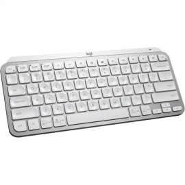 Logitech MX KEYS MINI MINIMALIST WIRELESS ILLUMINATED KEYBOARD - PALE GREY 920-010506