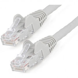 Startech.Com 5m CAT6 Ethernet Cable - LSZH (Low Smoke Zero Halogen) - 10 Gigabit 650MHz 100W PoE RJ45 UTP Network Patch Cord Snagless with Strain Relief - Grey CAT 6 ETL Verified (N6LPATCH5MGR) 