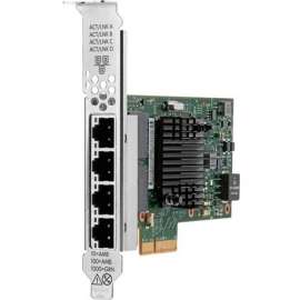 HPE BCM5719 Gigabit Ethernet Card for Server - 1000Base-T - Plug-in Card - PCI Express 2.0 - 128 MB/s Data Transfer Rate - 4 Port(s) - 4 - Twisted Pair P51178-B21