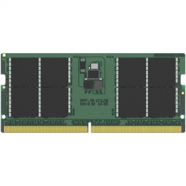 Kingston ValueRAM RAM Module for Notebook - 32 GB (1 x 32GB) - DDR5-4800/PC5-38400 DDR5 SDRAM - 4800 MHz Dual-rank Memory - CL40 - 1.10 V - Non-ECC - Unbuffered - 262-pin - SoDIMM KVR48S40BD8-32