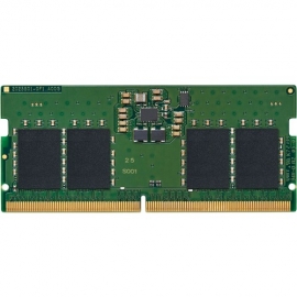 Kingston ValueRAM RAM Module for Notebook - 8 GB (1 x 8GB) - DDR5-4800/PC5-38400 DDR5 SDRAM - 4800 MHz Single-rank Memory - CL40 - 1.10 V - Retail - Non-ECC - Unbuffered - 262-pin - SoDIMM KVR48S40BS6-8