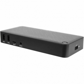 Targus DOCK430AUZ USB Type C Docking Station for Desktop PC/Notebook/Monitor - Grey - 3 Displays Supported - 4K, 2K, HD, Full HD, QHD - 3840 x 2160, 1280 x 720, 2048 x 1080, 1920 x 1080, 2560 x 1440 - 5 x USB Ports - 4 x USB Type-A Ports - USB Type-A  DOC