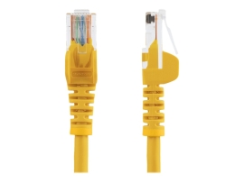 Startech.Com 3M Yellow Cat5E/ Cat 5 Snagless Patch Cable 3M 45PAT3MYL