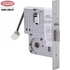 LOCKWOOD S1537R ELECTRIC MORTICE LOCK 60MM BACKSET MONITORED KOM 12-24VDC