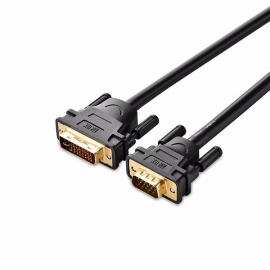 Ugreen Dvi (24+5) Male To Vga Male Cable 1.5m Black 11617 Acbugn11617