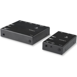 StarTech.com HDMI Over Ip Extender With Video Compression - HDMI Over CAT6 Extender - 1080p - Broadcast Your HDMI Signal To Multiple Locations Throughout Your Site Using Your Existing Network - HDMI Over Ip Extender - HDMI Over CAT6 Extender - Newer Vers