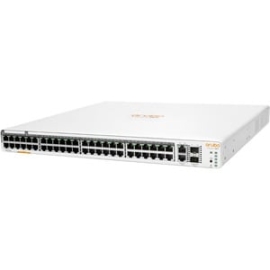 Hpe Instant On 1960 48 Ports Manageable Ethernet Switch - 10 Gigabit Ethernet, Gigabit Ethernet - 10GBase-T, 10GBase-X, 10/100/1000Base-T - 2 Layer Supported - Modular - 100 W Power Consumption - 600 W PoE Budget - Optical Fiber, Twisted Pair - PoE Ports