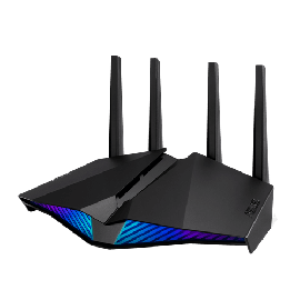 ASUS AX5400 WIRELESS DUAL BAND ROUTER, GbE(4), USB3.2(1), ANT(4),WIFI6, 3YR WTY 90IG05Q0-BZ7111