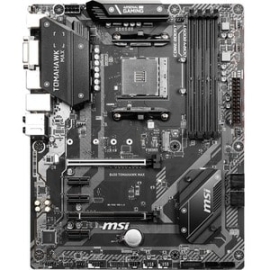 AMD B450 AM4 Atx Gaming Motherboard 4XDDR4 3X PCI-E X 1 2X PCI-E X 16 Dvi HDMI 1X M.2 Gb LAN 3 Years Warranty B450 TOMAHAWK MAX