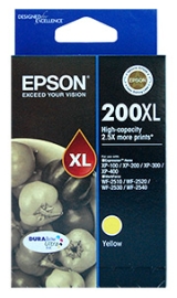 200XL High Cap DURABrite Ultra Yellow Ink C13T201492