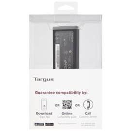 Targus 65 W Ac Adapter - For Notebook, Mobile Device - 120 V Ac, 230 V Ac Input - 19 V Dc Output - 3.42 A APA047AU
