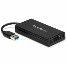 StarTech.com USB 3.0 To DisplayPort Adapter, 4K 30Hz UHD, USB To DP Display Adapter, External Video/Graphics Card For Mac & Windows - USB 3.2 5Gbps To DisplayPort Adapter Connects Your USB-A Computer To A DP Monitor - Extend Your Desktop By Adding A DP D
