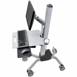 Neo-Flex LCD Computer Cart (Two-Tone Grey) 24-206-214