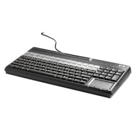 HP Pos USB Keyboard With Magnetic Stripe Reader FK218AA