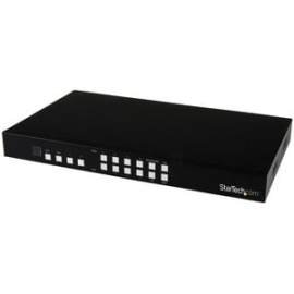 StarTech.com Audio/Video Switchbox - Cable - Taa Compliant - 1920 X 1200 - WUXGA - 4 Input Device - 4 Display - Display, Tv - 4 X HDMI In - 4 X HDMI Out - Wall Mountable VS424HDPIP