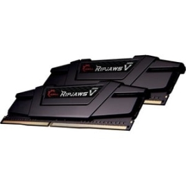 G.Skill Ripjaws V RAM Module For Motherboard - 64 Gb (2 X 32GB) - DDR4-3200/Pc4-25600 DDR4 Sdram - 3200 MHz - CL16 - 1.35 V - Non-ECC - Unbuffered - 288-pin - Dimm - Lifetime Warranty F4-3200C16D-64GVK