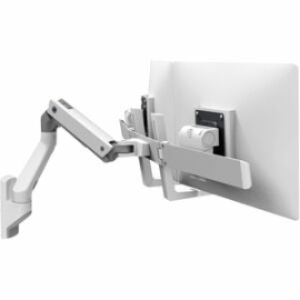Hx Wall Dual Monitor Arm (White) 45-479-216