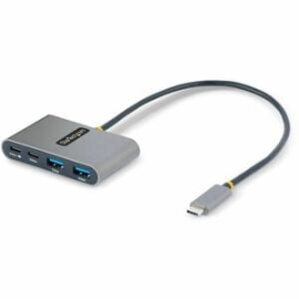 StarTech.com 4-Port Usb-c Hub With 100W Power Delivery Pass-Through, 2x Usb-a + 2x Usb-c, 5Gbps, 1ft/30cm Long Cable, Portable USB 3.0 Hub - Portable Usb-c Expansion Hub - 2x Usb-a, 2x Usb-c - USB 3.2 Gen 1 5Gbps - Bus-powered Or 100W Pd Pass-through (15