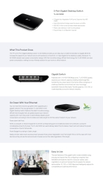 Switch: 5-Port Gigabit Desktop Switch TL-SG1005D