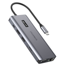 Choetech Hub-M26 12-in-1 Usb-c Multiport Adapter ELECHOHUBM26
