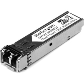 StarTech.com Sfp (mini-GBIC) - 1 X Lc Duplex 1000Base-SX Network - 1 Each - For Data Networking, Optical Network - Optical Fiber - Multi-mode - 1.25 Gigabit Ethernet - 1000Base-SX - Hot-pluggable, Hot-swappable SFPGLCSXMMST