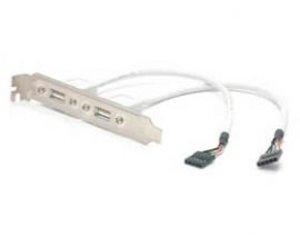 Startech 2 Port Usb A Female Slot Plate Adapter Usbplate