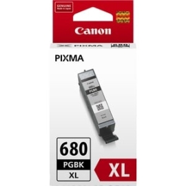 Canon Pgi-680Xlbk Original High Yield Inkjet Ink Cartridge - Black Pack PGI680XLBK