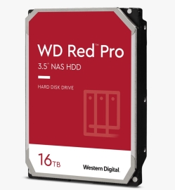 Wd Red Pro Nas, 16TB, 3.5" Form Factor, Sata 6 Gb/s, 512MB Cache, 5 Yrs Warranty WD161KFGX