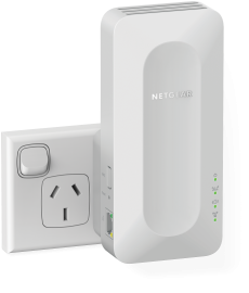 Netgear AX1600 4-Stream WiFi 6 Mesh Extender (EAX12) - Wallplug EAX12-100AUS