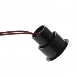 SECOR RECESSED BLACK REED SWITCH 19MM 1YR WSF41BK