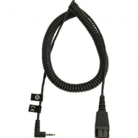 Jabra 2.5mm To Qd Coiled Cord 2 Meter 8800-01-46