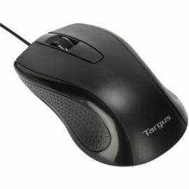Targus AMU81AMGL Full-size Mouse - USB Type A - BlueTrace - 3 Button(s) - Black - Cable - 1000 Dpi - Scroll Wheel - Symmetrical AMU81AMGL