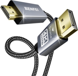 Benfei 4K DisplayPort To Hdmi 3m Cable ELEBEN273GY10F
