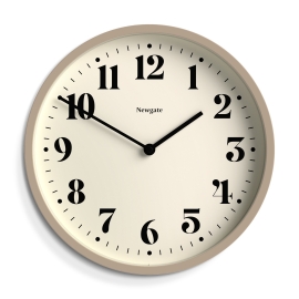 Newgate Number Four Wall Clock Matte Stone NGNUMFOU240ST