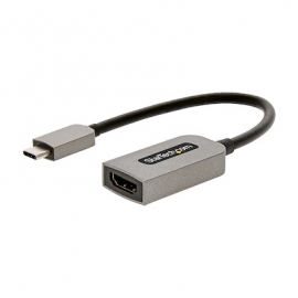 Startech.Com USB C to HDMI Adapter - 4K 60Hz Video HDR10 - USB-C to HDMI 2.0b Adapter Dongle - USB Type-C DP Alt Mode to HDMI Monitor/Display/TV - USB C to HDMI Converter USBC-HDMI-CDP2HD4K60