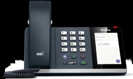 YEALINK (MP45) DESKTOP PHONE WITH HANDSET, 4" TOUCH SCREEN, ENTRY LEVEL USB PHONE MP45