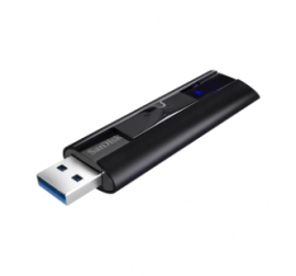 SanDisk Extreme Pro USB 3.2 Gen 1 Solid State Flash Drive, CZ880 512GB, USB3.2, Black, Sophisticated durable Aluminum Metal Casing, Lifetime Limited SDCZ880-512G-G46