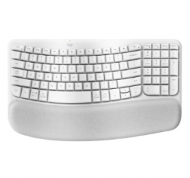 Wave Keys Wireless Ergonomic Keyboard - Of White 920-012282(WAVEKEYS)