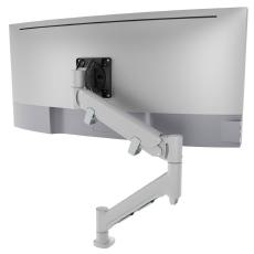 Atdec AWMS-HXB Heavy Duty Dynamic Monitor Arm. Up to 49" screens, Min. Load 6kg. Max Load 16kg, Heavy Duty F-Clamp Fixing, VESA up to 100x100. Silver AWMS-HXB-H-S