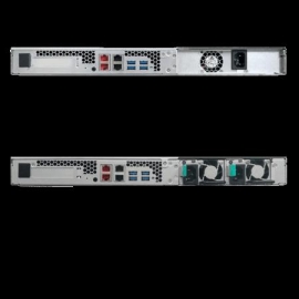 ASUSTOR 4-BAY NAS 3.5"/2.5"(0/4), QC-2.1GHz, 8GB, GbE LAN(1), 2.5G(2), PCIe, 1RU, 3YR AS6504RS