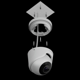 AJAX TURRETCAM (5 MP/4 MM) WHITE 2Y 64925.197.WH1