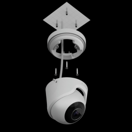 AJAX TURRETCAM (8 MP/4 MM) WHITE 2Y 64929.197.WH1