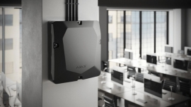 AJAX CASE D FIBRA(430*400*133)BLACK 2YR 65977.186.BL