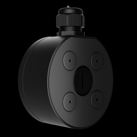 AJAX CAMERA JUNCTION BOX BLACK 2Y 88882.234.BL