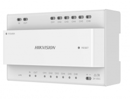 HIKVISION INTERCOM KAD706Y-SP Y-SERIES 2WIRE DISTRIBUTOR, 6 PORTS,WITHOUT PSU,24VDC,2YR DS-KAD706Y-SP