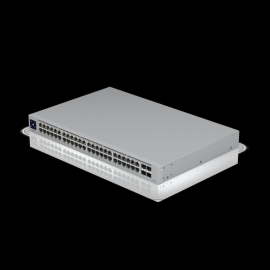 UBIQUITI UniFi SWITCH 48 POE, 48 (32 PoE+), 4x SFP , 195W, FANLESS, RACK-MOUNT - GEN2, 1YR USW-48-POE