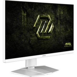 MSI MAG 274QRFW E20 27-Inch WQHD Gaming Monitor 2560x1440 Rapid IPS 200Hz 0.5ms HDR 400 Eye care HDMI 2.0b DP 1.4a Tilt Adjustable Pivot Vesa Mount White MAG 274QRFW E20
