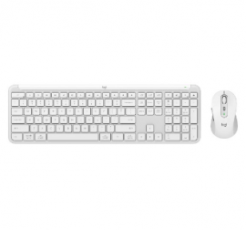 Signature Slim Wireless Keyboard and Mouse Combo MK950 White 920-012476(MK950)