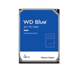 WD Blue 4TB Desktop Hard Disk Drive - 5400 RPM SATA 256MB Cache 3.5 Inch (CMR) WD40EZAX